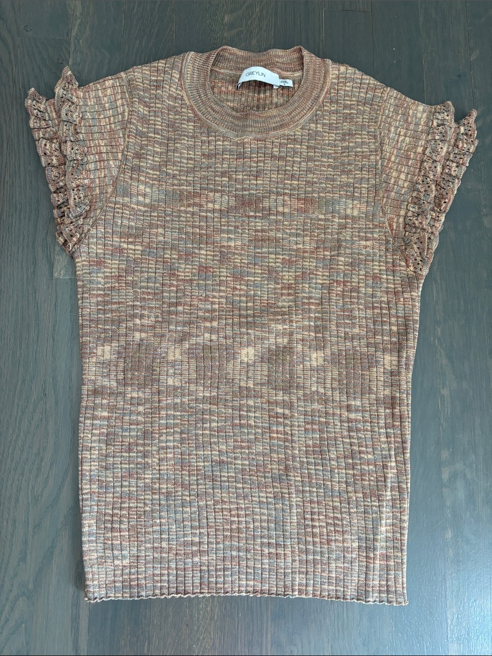 Greylin short sleeve sweater size small EUC
